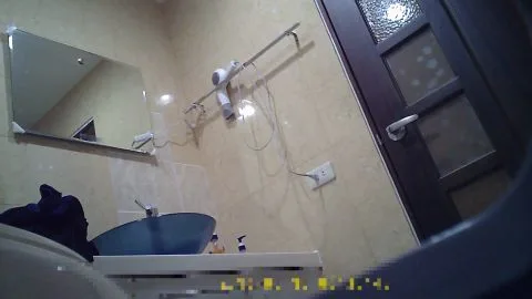 Asian Teen in Bathroom Encounter