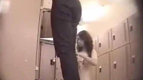 Asian Girls Changing Clothes in Locker Room