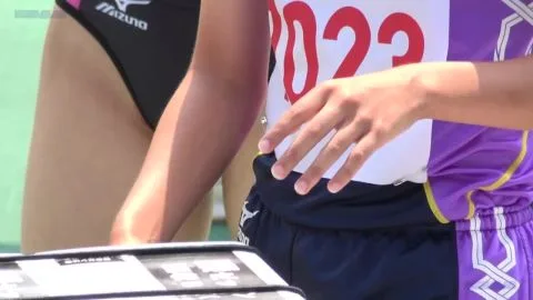 Asian Athletes Outdoor Encounter