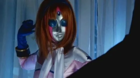 Asian Redhead Performs on Stage