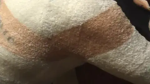 Caucasian Brunette in Intimate Bathroom and Bedroom Moments