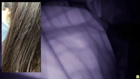 Slender Brunette Posing in Bedroom