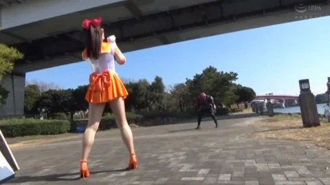 Asian Sailor Costume Outdoor Encounter