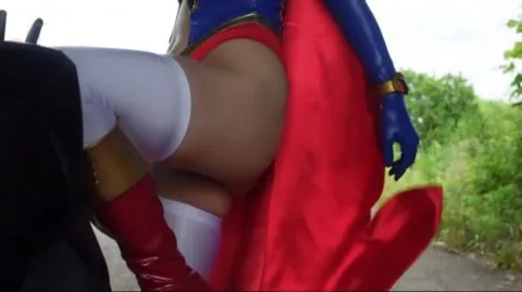 Asian Superhero Couple Intimate Encounter