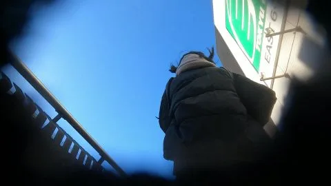 Asian Schoolgirls in Uniform Caught on Camera