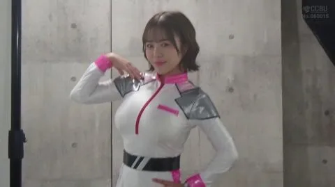 Asian Woman in White Costume