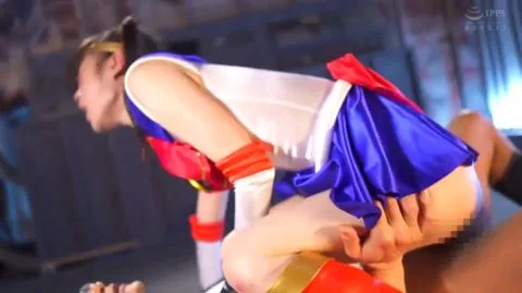 Asian Cosplay Duo in Erotic Stage Performance