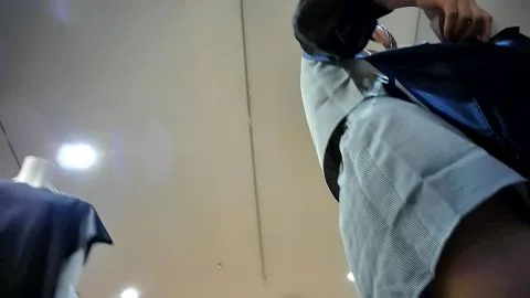 Asian Man Masturbates in Clothing Store