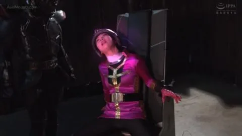 Asian Superhero Captured and Tortured in Dark Room