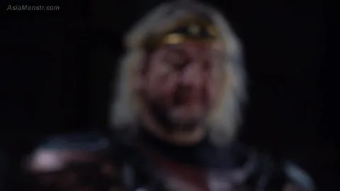 Cosplay Fight Scene with Armored Performers