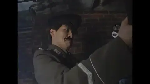 Fighting and Embracing Close-up