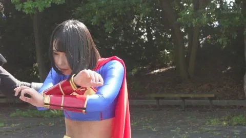 Asian Superwoman Costume Erotic Scene