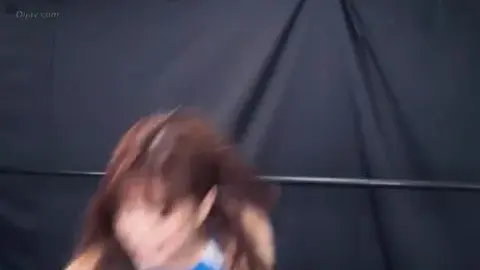 Asian Lesbian Encounter in Blue Outfit