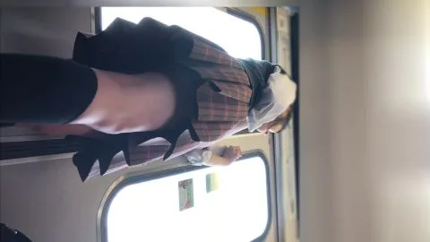 Asian teen masturbates in various settings