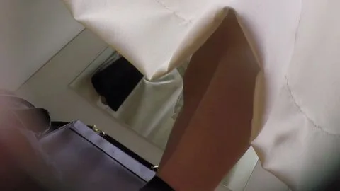 Asian Girl Undresses in Dressing Room POV