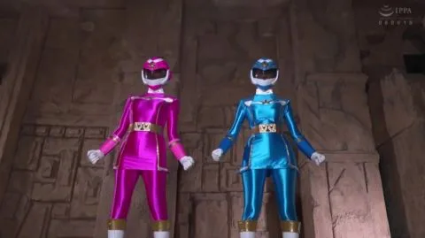 Bound Asian Beauties in Temple