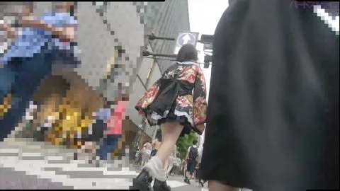 Women Talking on Phone, Walking Away