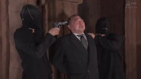 Asian superheroine bound and restrained