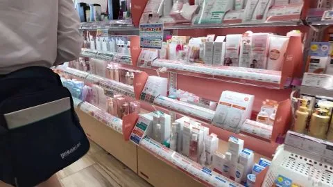 Asian Schoolgirls in Uniform Shopping