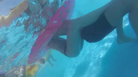 Blonde Babes Swimming Underwater