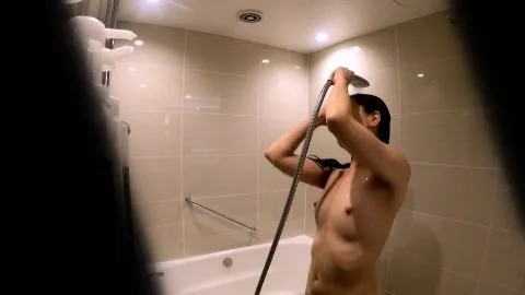 Asian Girl Shower Solo