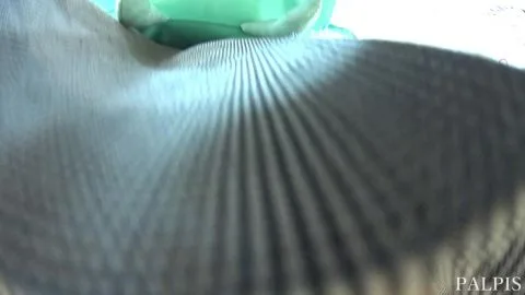 Asian Teen Lifts Skirt in Store