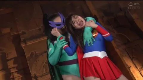 Asian Lesbians in Superhero Costumes and Business Attire