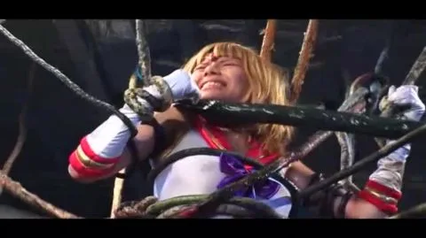 Blonde Bombshell Bound and Screaming in Dungeon