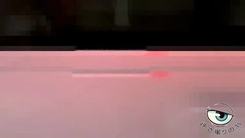 Asian Girl Walks at Night