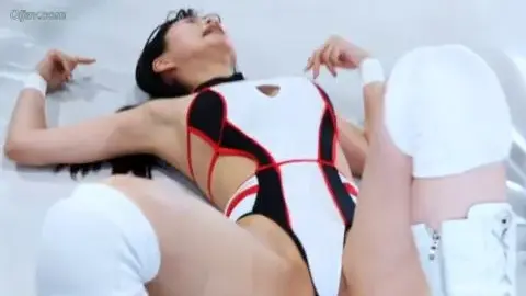 Asian Lesbians in Wrestling Match
