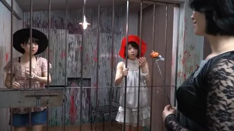 Asian Women in Witch Costumes Humiliated in Dungeon