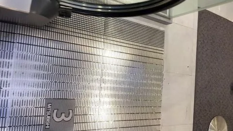 Asian Schoolgirls on Escalator