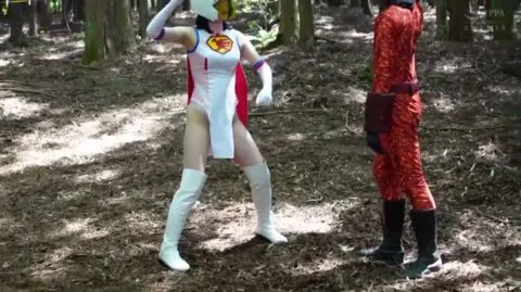 Asian Cosplay Sex Scene in Forest and Dungeon