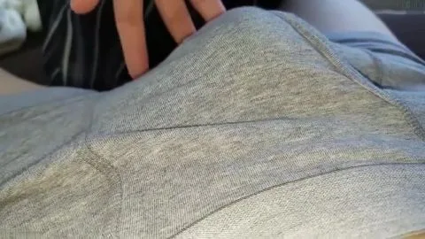 Asian Couple Intimate Moments in Bedroom