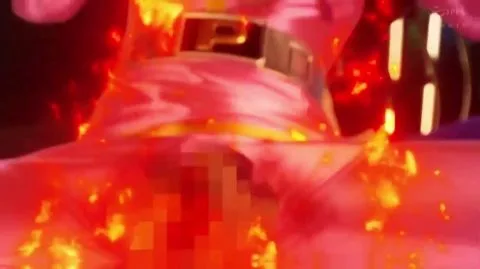 Asian teen in pink costume gets intimate