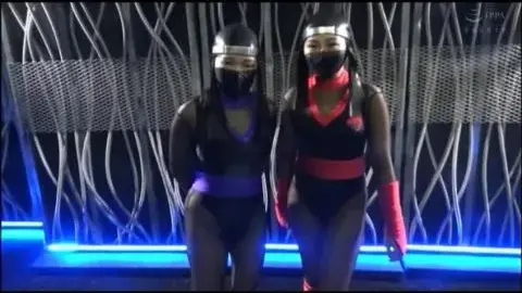 Black Women in Bodysuits Engage in Erotic Scene