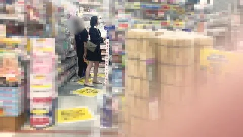 Asian Couple in Store