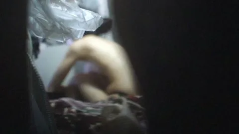 Blonde Teen in Bedroom Solo