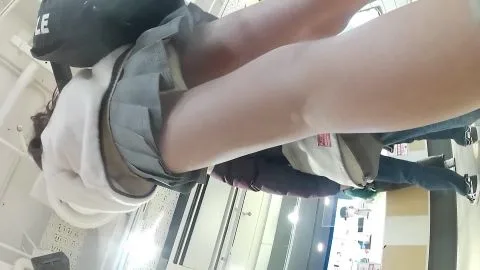 Asian Girl in Store POV