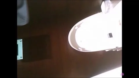 Blonde Teen in Bathroom Solo Scene