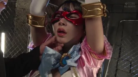 Asian Girls in Red Masks Bondage and Intimate Moments