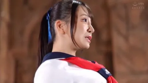 Asian Schoolgirl Restrained in Temple Shrine