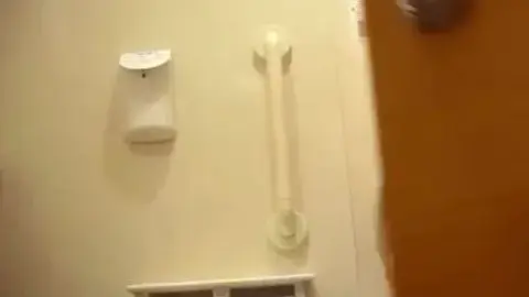 Asian Teen in Bathroom Solo Scene