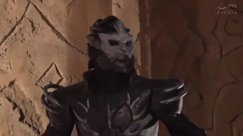 Asian Cosplay Bondage Scene