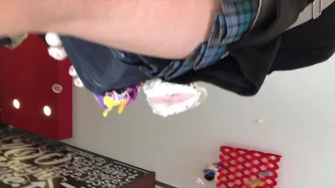 Caucasian Man Masturbating in Bedroom