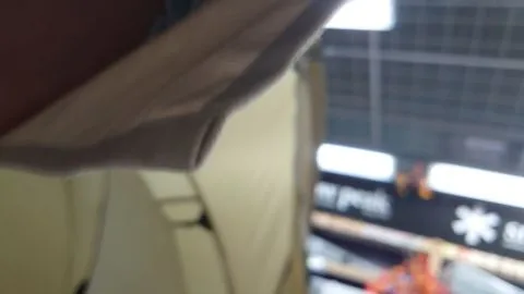 Asian girl in blue clothing and white underwear