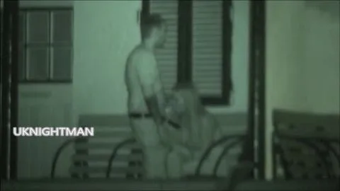 Blonde in White Dress Intimate Moments