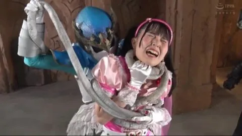 Asian Cosplay Bondage Scene