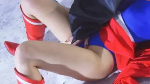 Asian Lesbians in Superman Costumes