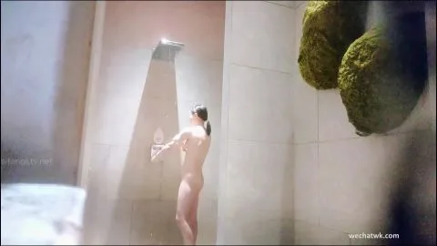 White skin big breasts Bath Fuck